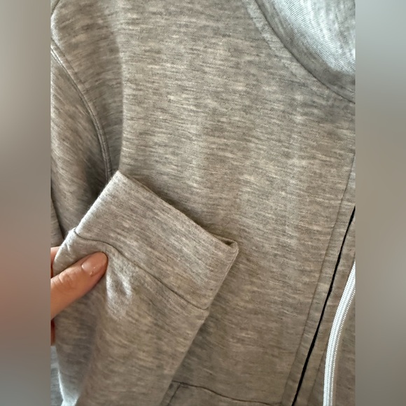 NWOT Scuba knit full zip sweatshirt - Picture 3 of 6